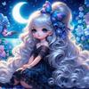 Diy Cartoon Square Diamond Princess Painting Kit Girl Flower Cross Embroidery Handmade Mosaic Art Gift 2024 New Home Renovation