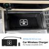 For Honda Civic 2005 2006-2011 Car Wireless Charger Pad Fast Charging Center Console Organizer Interior Modification Accessorie