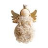 Christmas Angel Girl Plush Ornament With Cute Cartoon Design For Holiday Decor