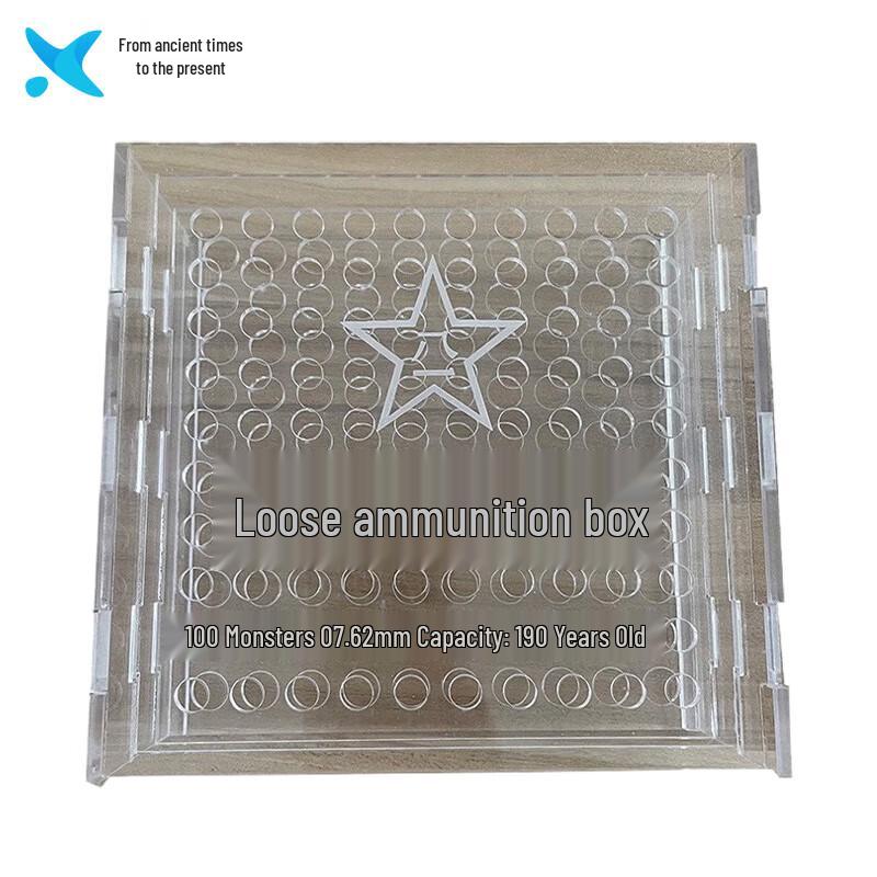 Transparent Ammunition Storage Box