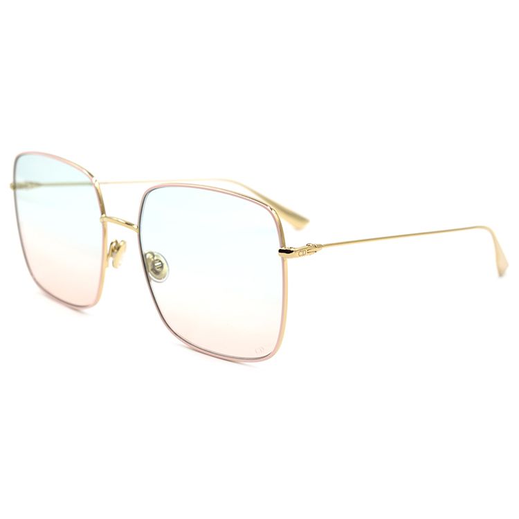 Dior Gold Metal Square Gradient Green