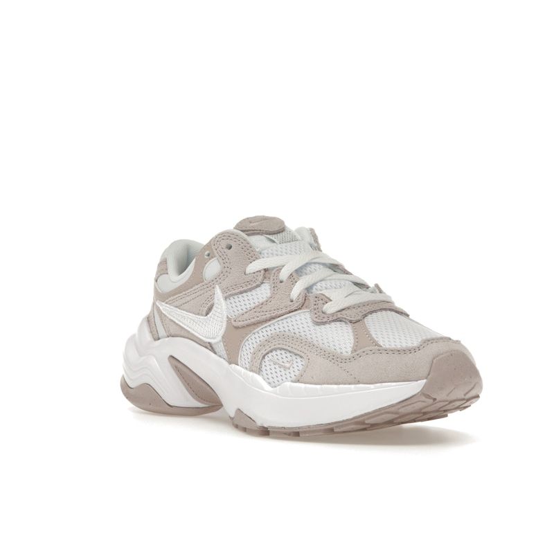 Nike AL8 Women's Retro Chunky Mesh Suede Upper Casual Shoes Beige Purple FJ3794-001