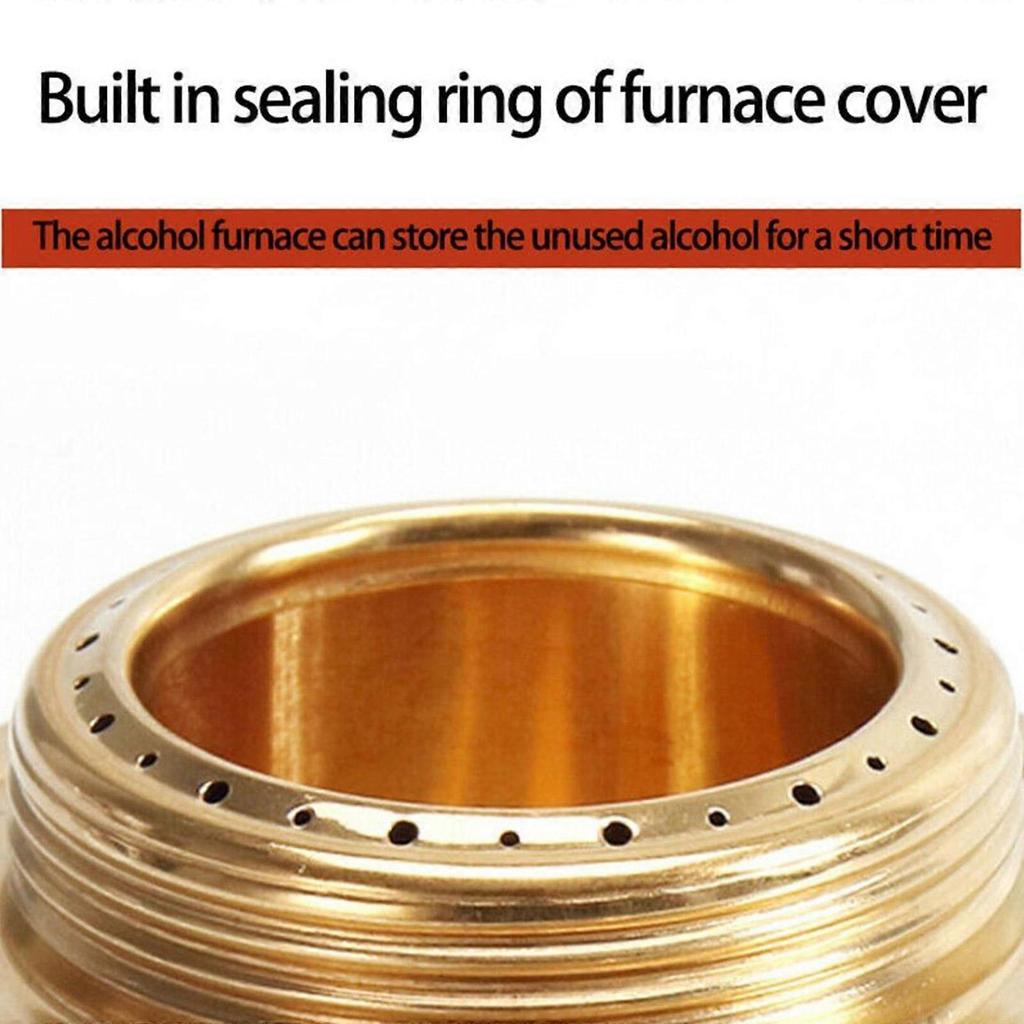 Alcohol Stove Outdoor Survival Camping Cooking Equipment Liquid Spirit Burner