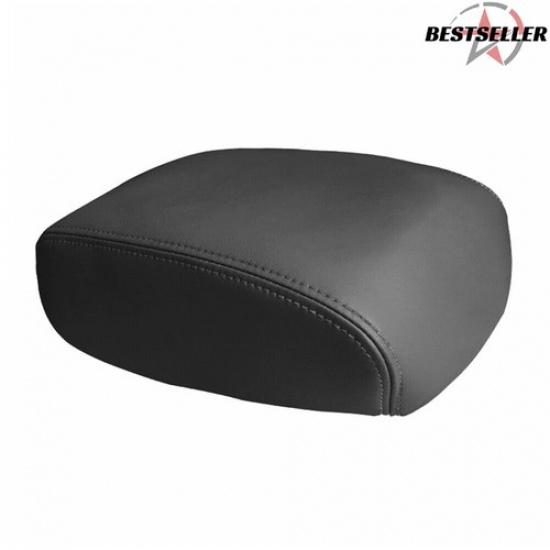 Sale Black Leather Center Console Lid Armrest Case for Honda Ridgeline 2006-2014