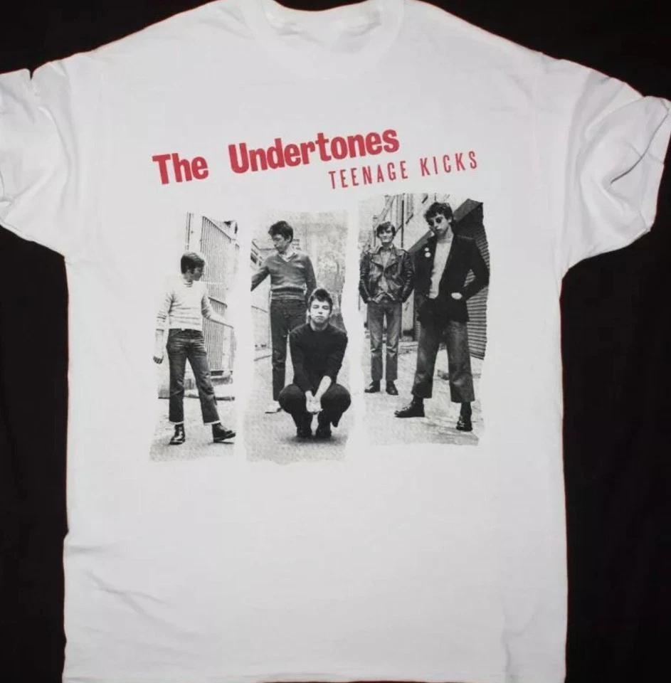 The Undertones Band Teenage Kicks Cotton White Unisex Shirt S