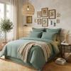 Cotton Satin Pillowcase 65 X 65 Cm Celadon