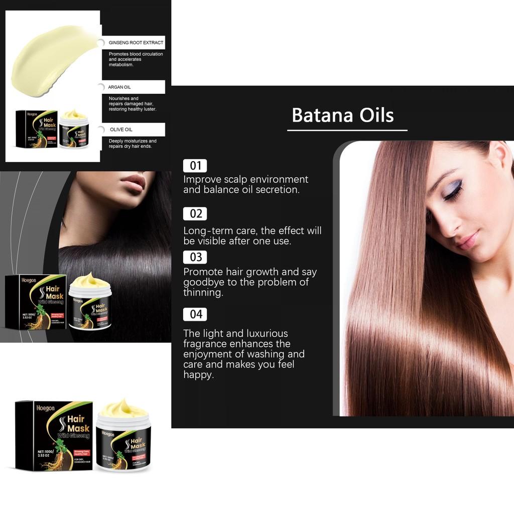 Hoegoa Nourishing Repair Hair Mask For Moisturizing Softening And Shine Enhancement