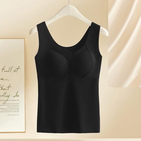 Thermal Tank Top for Women Sleeveless Underwear Top Padded Camisole Undershirt Winter Warm Base Layer for Cold Weather