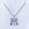 European and American Hip-hop New Cross Wings Pendant Necklace New Trendy Men's Jewelry