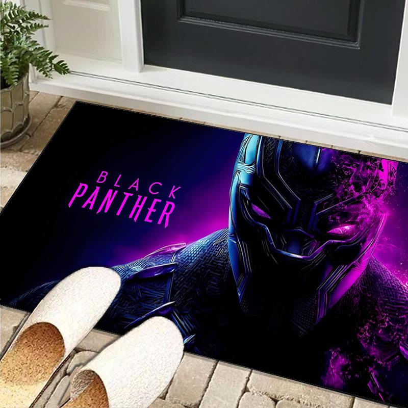 Black panther Area Rug Suitable for Indoor And Outdoor,Carpets for Playroom, Homes, Offices, Living Rooms,Home Decor,Christmas Fan Gift