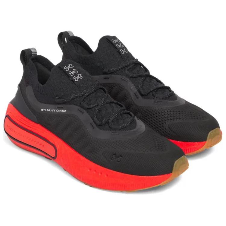 Under Armour Phantom 4 Uomo Nero Lava Rosso Metallizzato Argento 3027593-004
