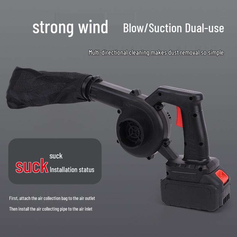 High-Power Lithium Battery Industrial Electric Blower/Vacuum Cleaner for Snow and Dust Removal