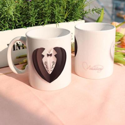 pa363-Design Mug 2p-New Groom and New Bride