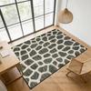 Retro Green Carpet Abstract Living Room Decoration Soft Rugs Bedroom Anti-slip Washable Customizable Dining Room Floor Mat Study
