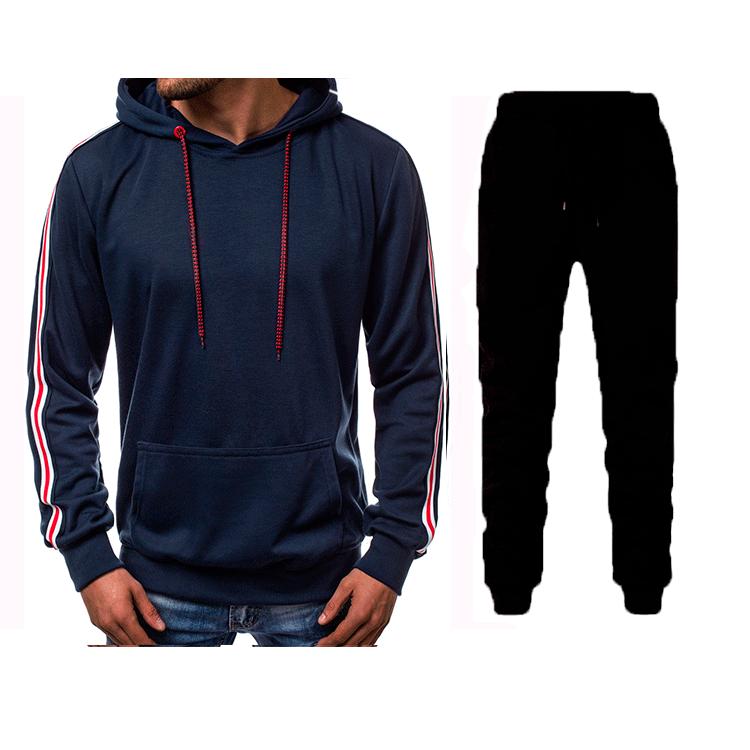 Мужская новая повседневная модная кофта с капюшоном — фото 4