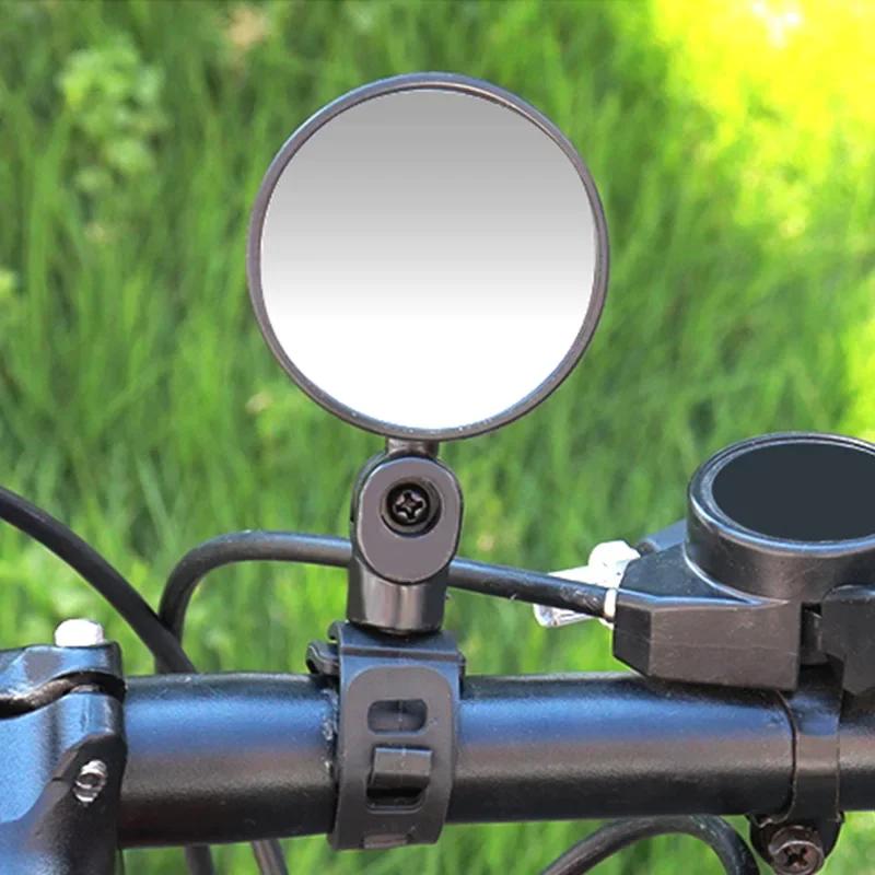 1Pc Universal Bike Rearview Mirror 360 Degree Adjustable Rear View Mirror Cycling Accessories Road Bicycle Handlebar Reflector