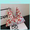 Stylish 2024 Summer Retro Large Capacity Commuter Bag Trendy Canvas Tote