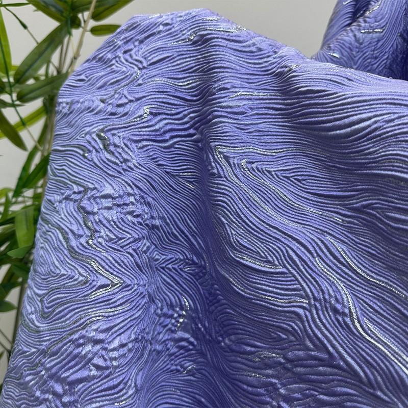 140X100CM African French Brocade Fabric Jacquard Texture Lace Fabric For Sew Cloth Diy Party Dress Clothing Supplies