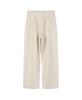 LAFELSORTOF Cotton Drawstring Wide Denim Pants