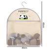 Breathable Multi-Use Hanging Door & Wardrobe Storage Bag with Mesh Pockets