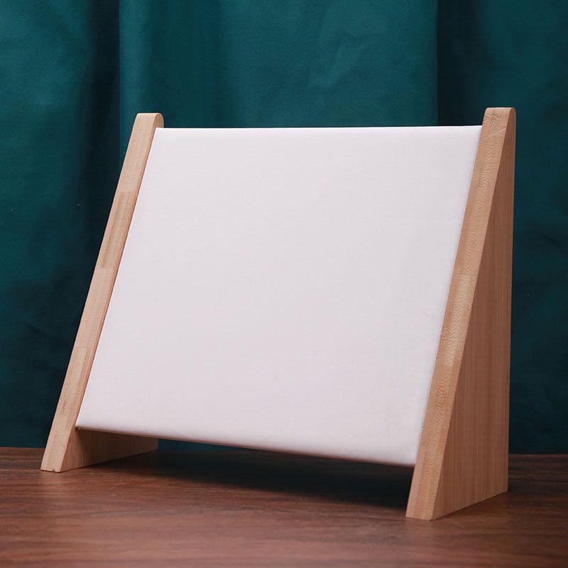 Black Walnut Solid Wood Necklace and Bracelet Display Stand for Jewelry Store Window