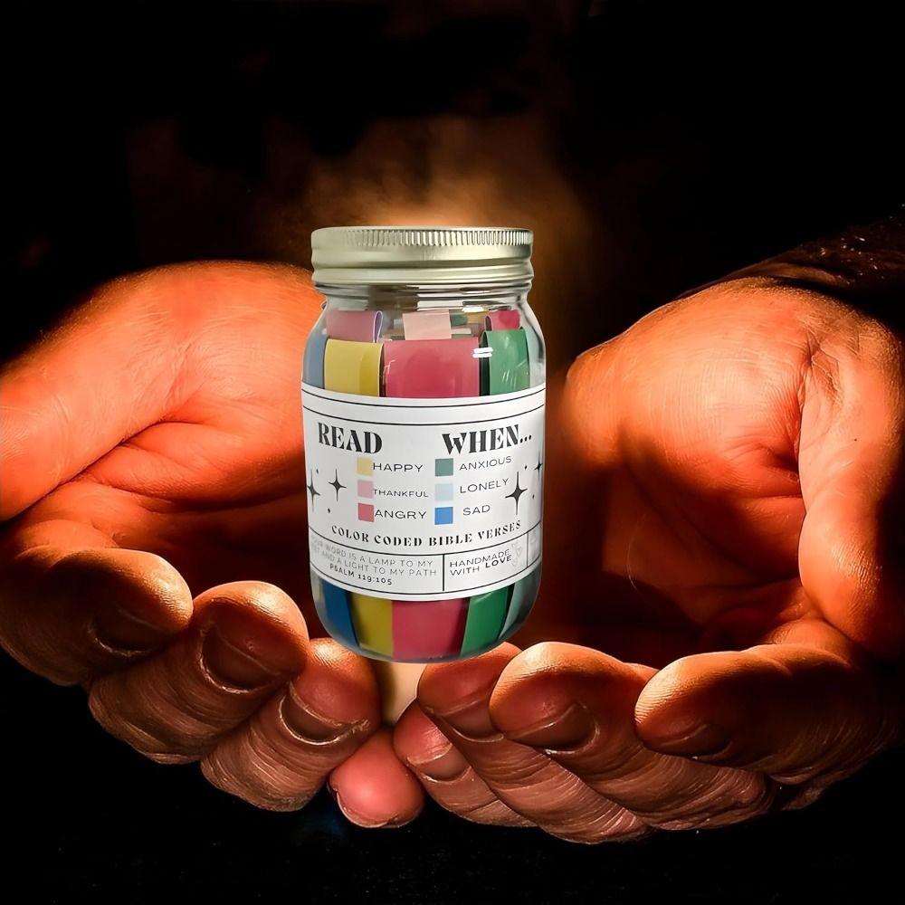 Creative Read Me When Bottle Emotions Feelings Christian Jar Cards  Reading Christmas