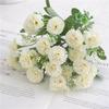 Artificial Flowers Wedding Bouquet Festival Vase for Home Decor Scrapbook Craft Diy Candy Box Silk Hydrangea Bridal Accessories