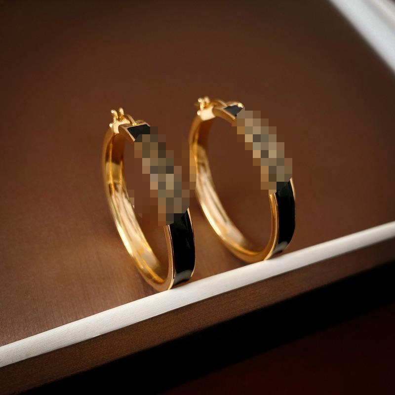 Silver Needle Multi-layer Letter Twill Zircon Pearl Earrings Medieval Vintage Light Luxury Stud Earrings Versatile Earrings