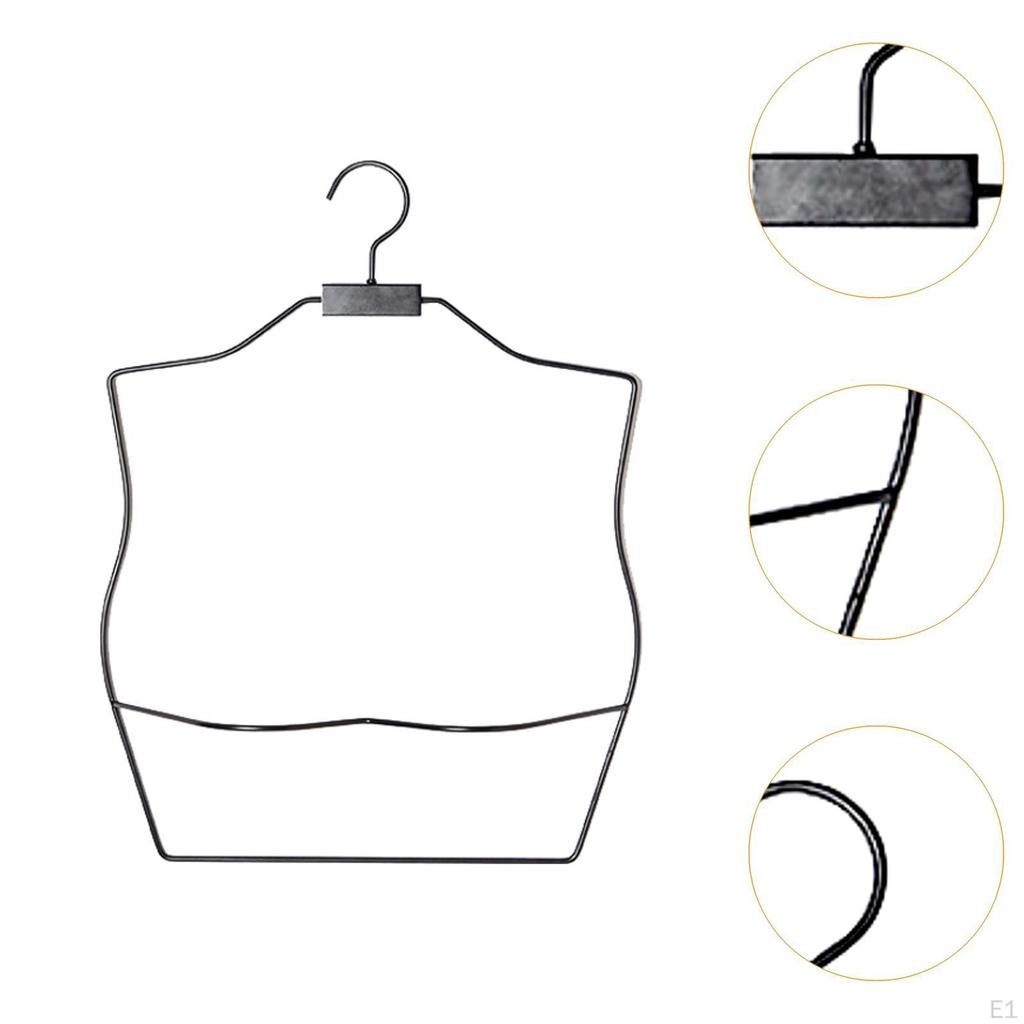 Ramínko na bikiny, plavky, plavky, tvar těla, stojan na butikové kabáty