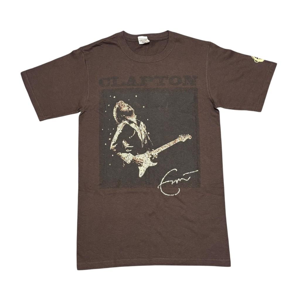 Eric Clapton Shirt Brown Tour Concert Rock Band Tee The Doors Jimi Hendrix Acdc  Unisex T-Shirt XXXL
