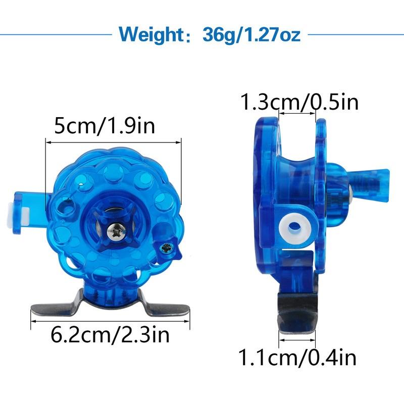 Ice Fishing Reel Tolling Spinning Reels Line Drum Wheel Fishing Tools Carp Bass Ourdoor Fishing