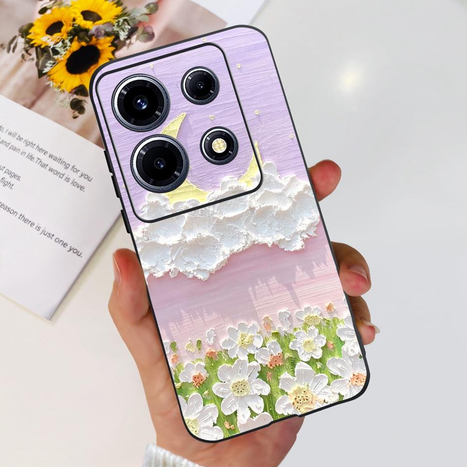 For Infinix Note 30 VIP 2023 Case X6710 Fashion Elegant Painted Soft Silicon TPU Phone Back Cover For Infinix Note30 VIP 30VIP