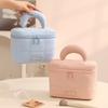 Large Capacity Portable Travel Cosmetic Bag Women's Handheld Soft Makeup Brush Storage Pouch Casual Toiletry Organizer Bags