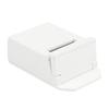 Miniature Blank Mail Box House Miniature Wooden Flip Mailbox Model Mini Mail Box For DIY Projects Wooden Miniature Scene Access