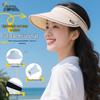 Damhatt med UV-skydd och skärm