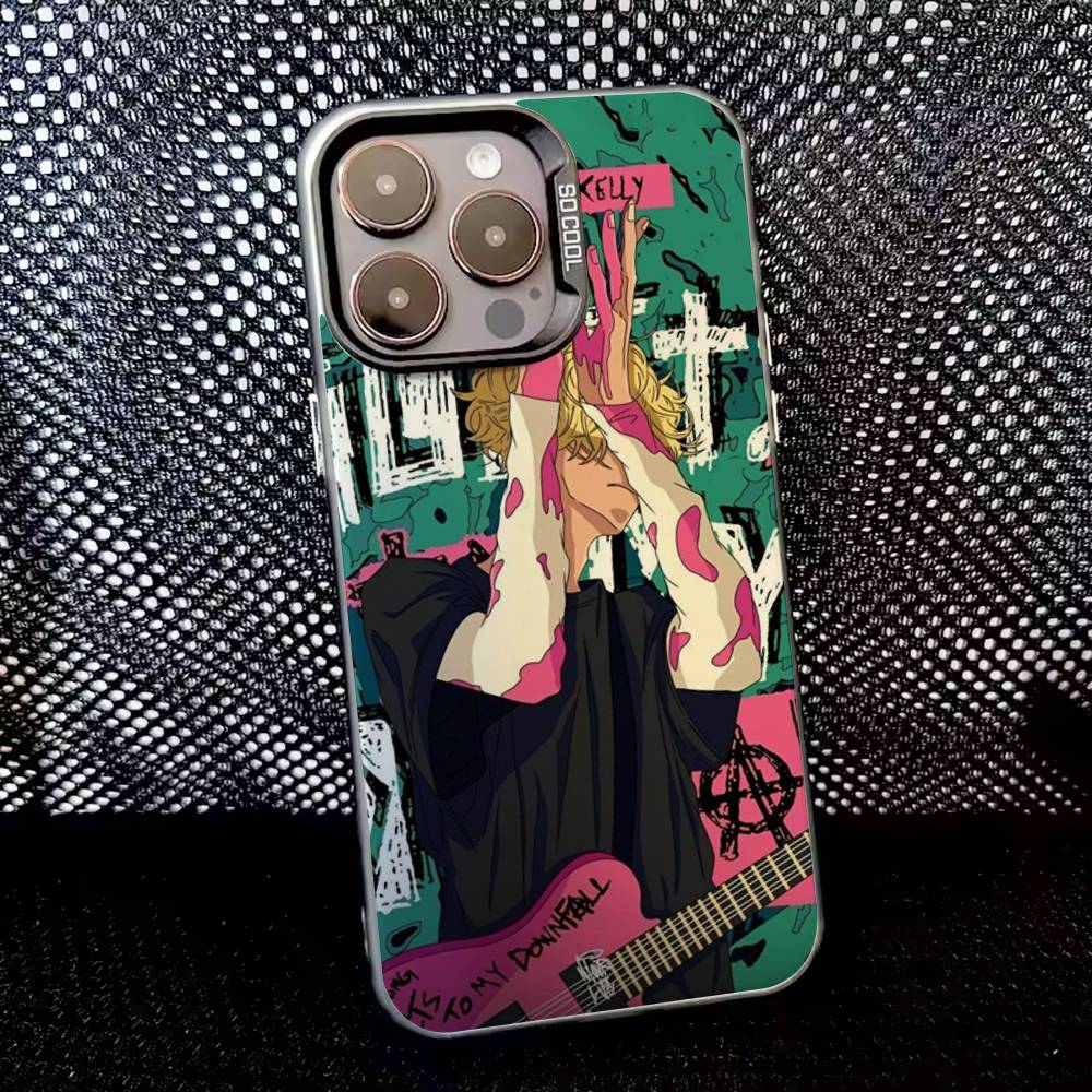 

M-MGK Machine Gun Kelly Phone Case For iPhone 16,15,14,13,12,11,8,7,Pro,Max,Plus,Mini,XS,SE Anti Fall Black Matte Hard iPhone14promax