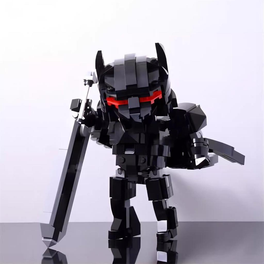 M-114546 Mini Warhammer Mech Compatible Lego Kids Puzzle Assembly Small Mech Building Block Gift