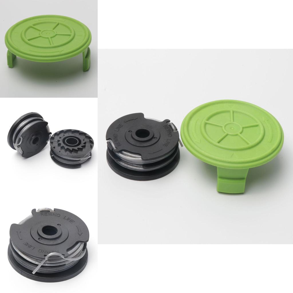 Greenworks Grass Trimmer Replacement Coil Cover Set For Lawn Equipment