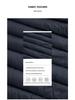 Men's Autumn Hooded Cotton Coat with Lining - Lightweight Rib Design for Middle-Aged and Elderly