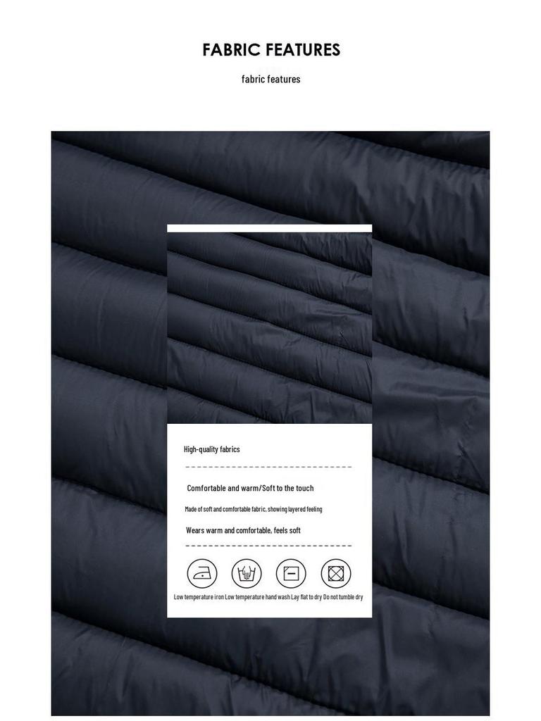 Men's Autumn Hooded Cotton Coat with Lining - Lightweight Rib Design for Middle-Aged and Elderly