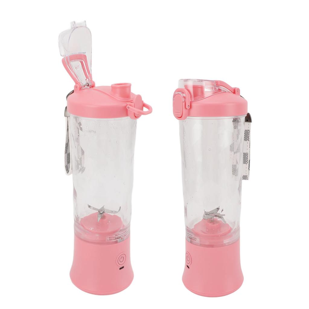 Přenosný mixér 600ml 2 režimy 150W 18000 ot./min. Dobíjecí USB 4000mAh baterie Voděodolné víko Mini