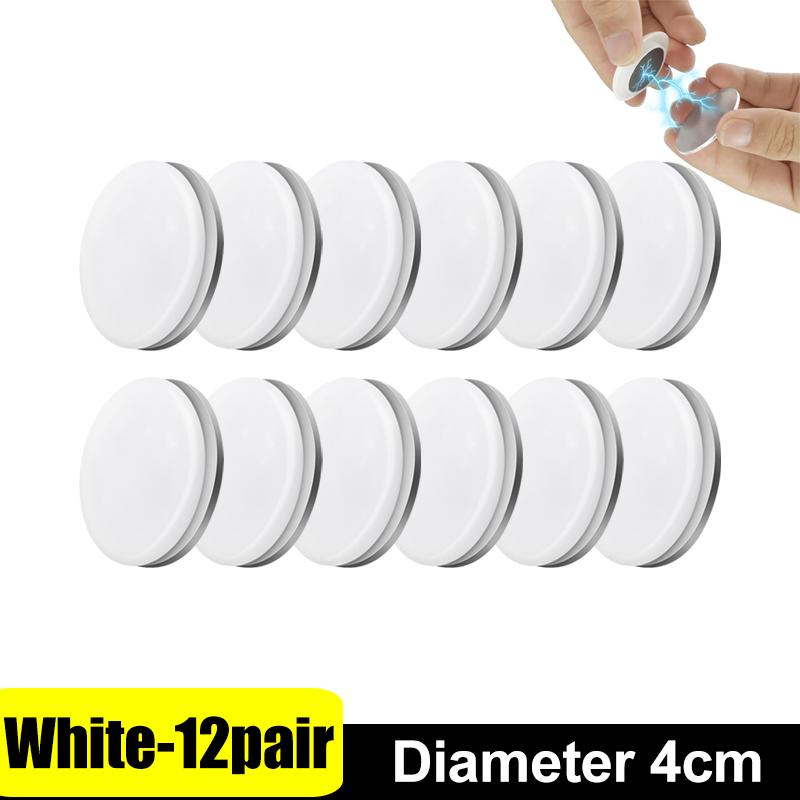 1/12Pairs Magnetic Curtain Weights Reusable Waterproof Curtain Magnet Shower Curtain Tablecloth Drapery Weights Magnetic Button