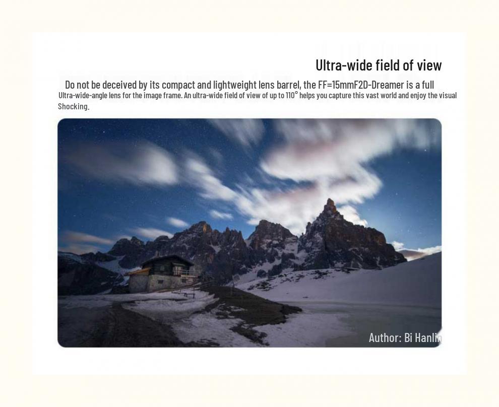 Laowa 7 Full-Frame Wide-Angle Prime Lens for Astrophotography, Star Trails, Landscape, and Architecture - Mirrorless Compatible