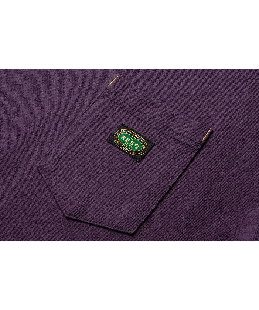 Deoleseukyu Yosemite Pocket Tee [Purple Night]