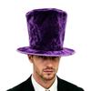 Extra Tall Flat Top Magician Hat Soft Stage Performance Hat  Party Festival Headpiece