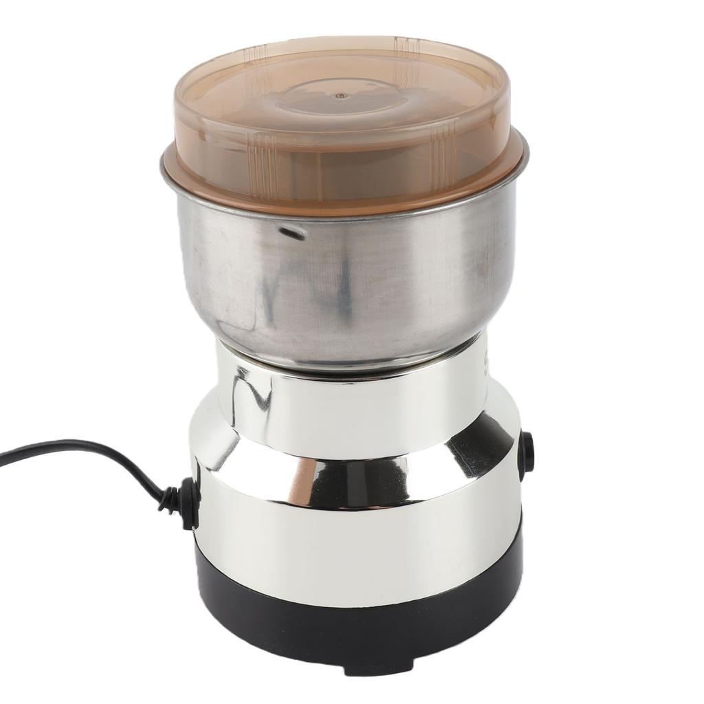 Electric Coffee Grinder Multifunctional Coffee Bean Grinder Stainless Steel Lightweight Design for Beans Cereals Nuts