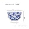 Cheng Dexuan Jingdezhen Hand-painted Blue & White Lotus Ceramic Tea Cup