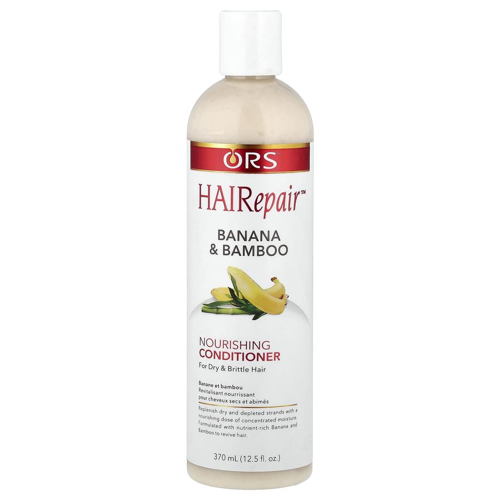 ORS, HAIReair™, Nourishing Conditioner, Dry, Brittle Hair, Banana & Bamboo, 370 ml (12.5 fl oz)