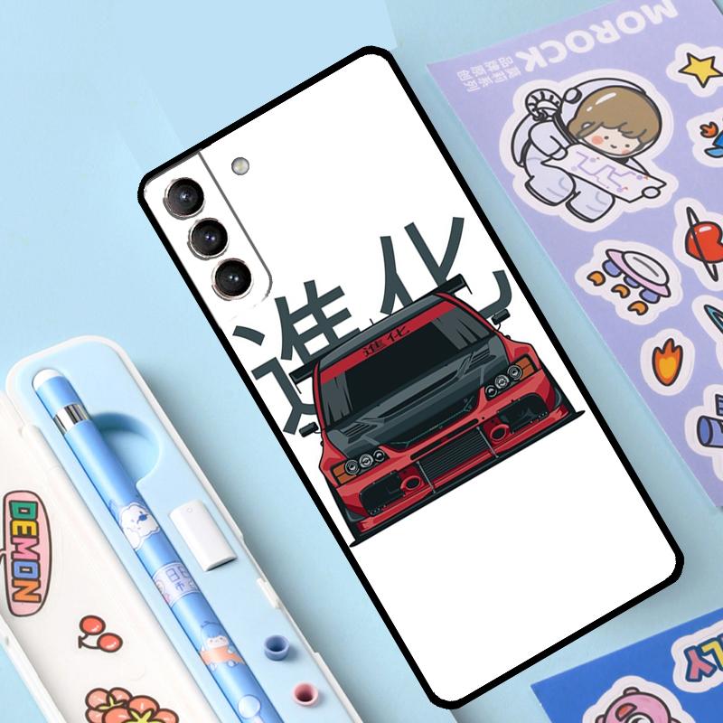 Coque JDM Car Evo Pour Samsung Galaxy S23 S21 FE S20 FE S22 Plus Note 20 Ultra Note 10 S8 S9 S10 Plus