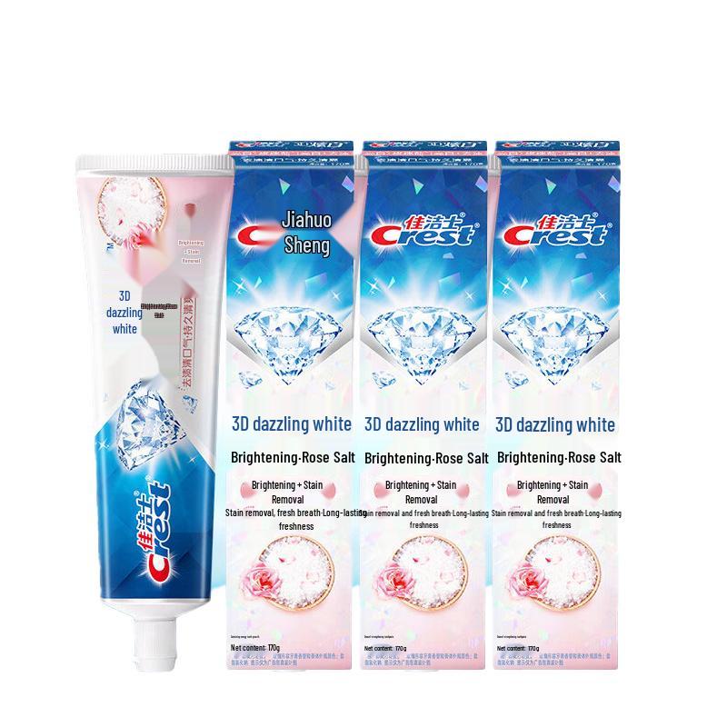 Crest 3D White Rose Salt Toothpaste